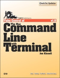 Обложка книги Take Control of the Mac Command Line with Terminal